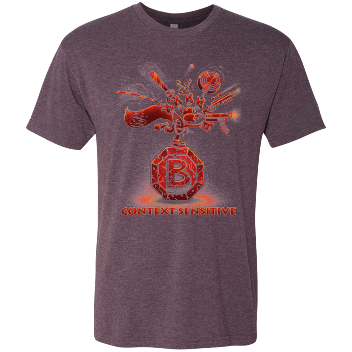 Context Sensitive Men's Triblend T-Shirt