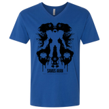 Samus Ink Blot Men's Premium V-Neck