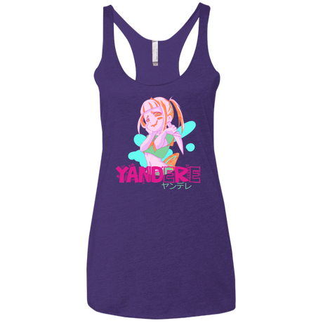 Yandere Women's Triblend Racerback Tank