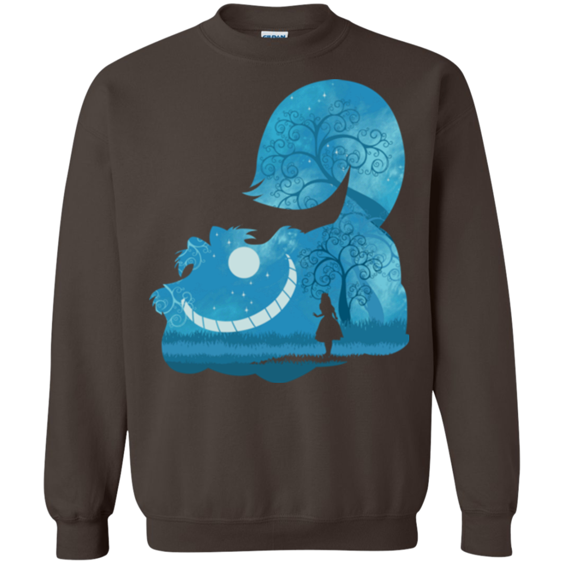 Cheshire Portrait Crewneck Sweatshirt