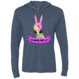 Louise Everybody Triblend Long Sleeve Hoodie Tee