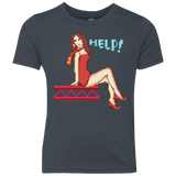 Pixel Pinup Pauline Youth Triblend T-Shirt