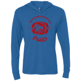 Tyrannosaurus Triblend Long Sleeve Hoodie Tee