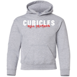 Cubicles Kill Neurons Youth Hoodie