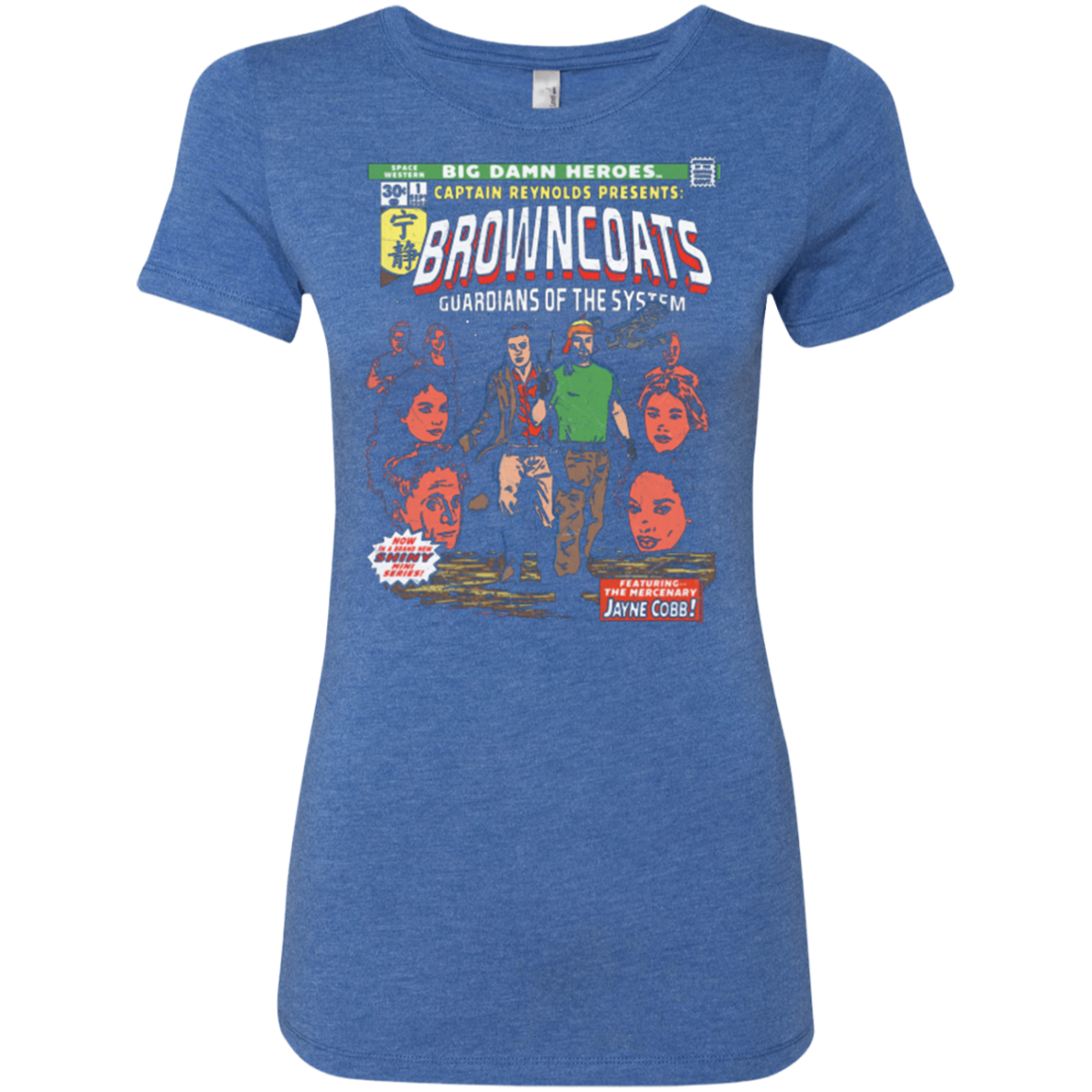 Big Damn Heroes Women's Triblend T-Shirt