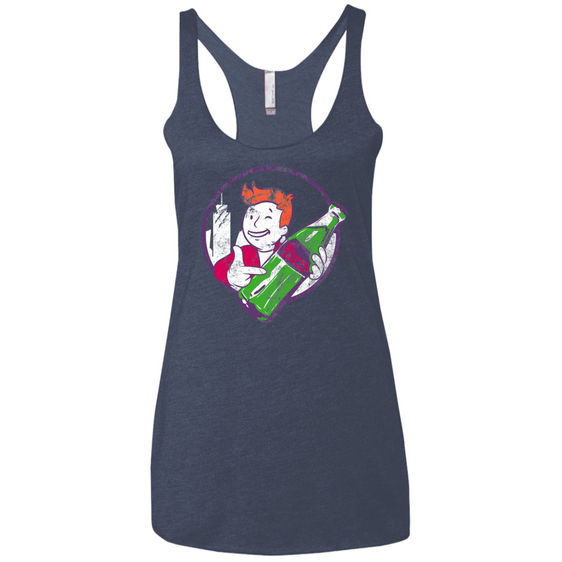 Slurm Cola Women's Triblend Racerback Tank