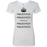 Keep Calm Malkovich Women's Triblend T-Shirt