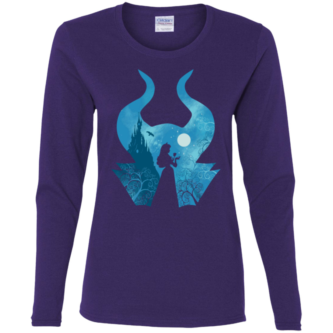 Sleeping Portrait Women's Long Sleeve T-Shirt