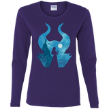 Sleeping Portrait Women's Long Sleeve T-Shirt