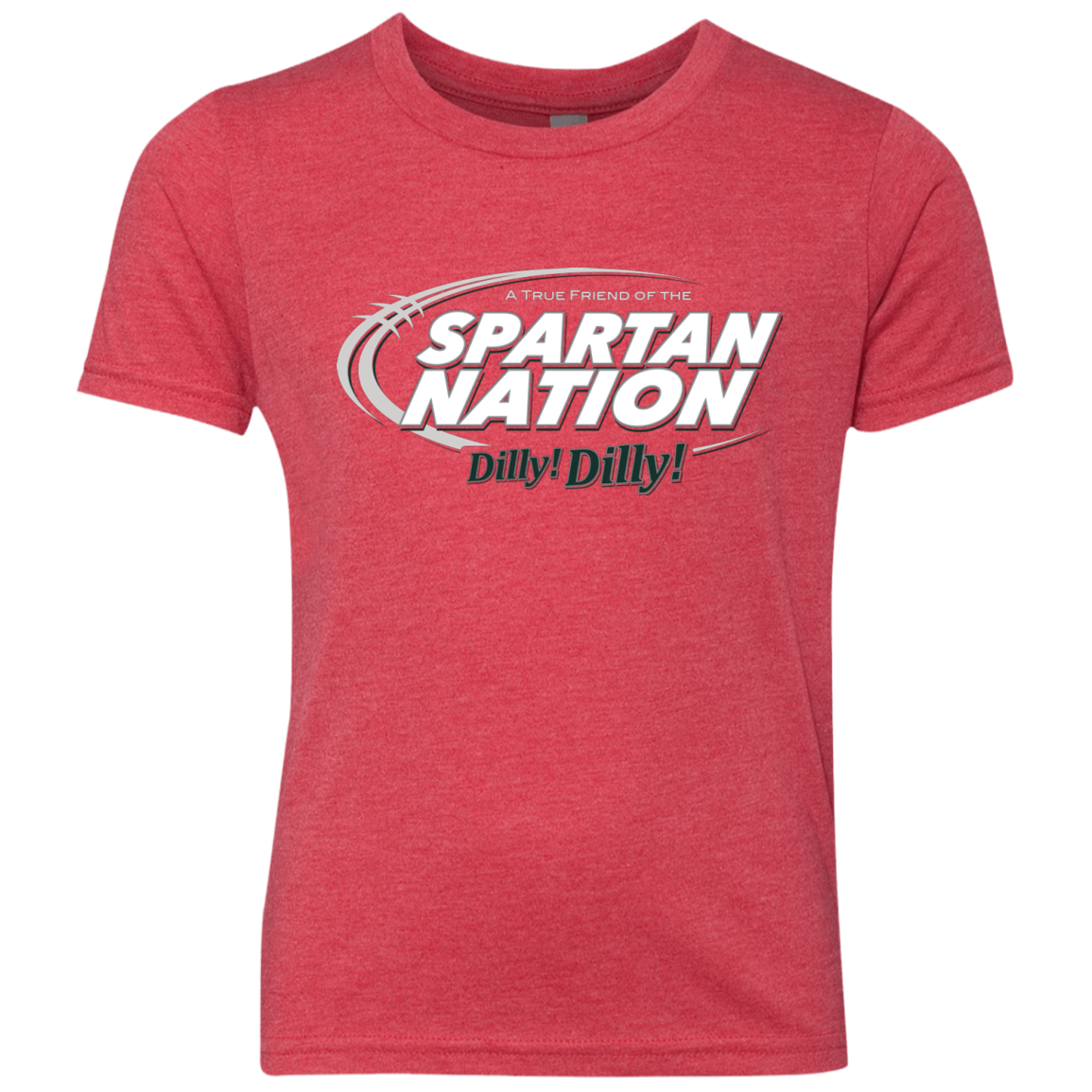 Michigan State Dilly Dilly Youth Triblend T-Shirt