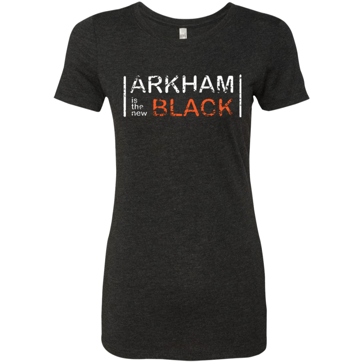 Arkham Black Women's Triblend T-Shirt