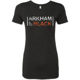 Arkham Black Women's Triblend T-Shirt