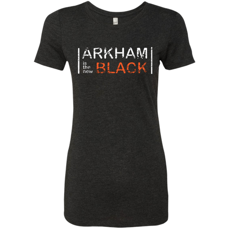 Arkham Black Women's Triblend T-Shirt