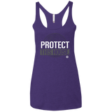 Protect This House Women's Triblend Racerback Tank