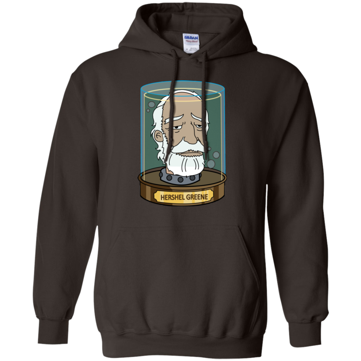 Hershel Greene Head Pullover Hoodie