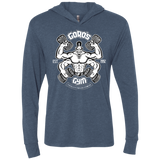 Goros Gym Triblend Long Sleeve Hoodie Tee