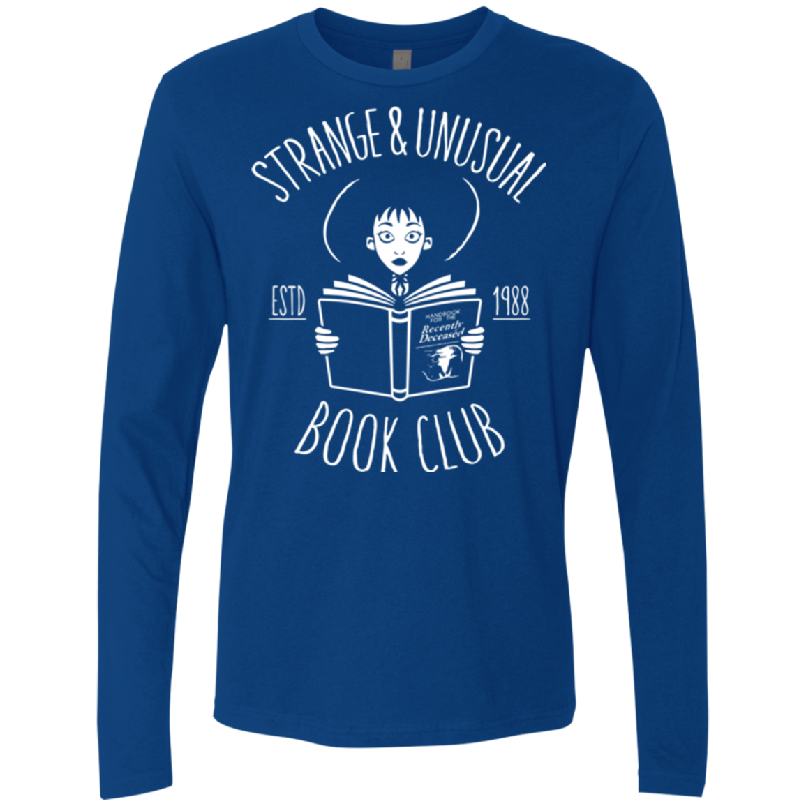 Unusual Book Club Men's Premium Long Sleeve