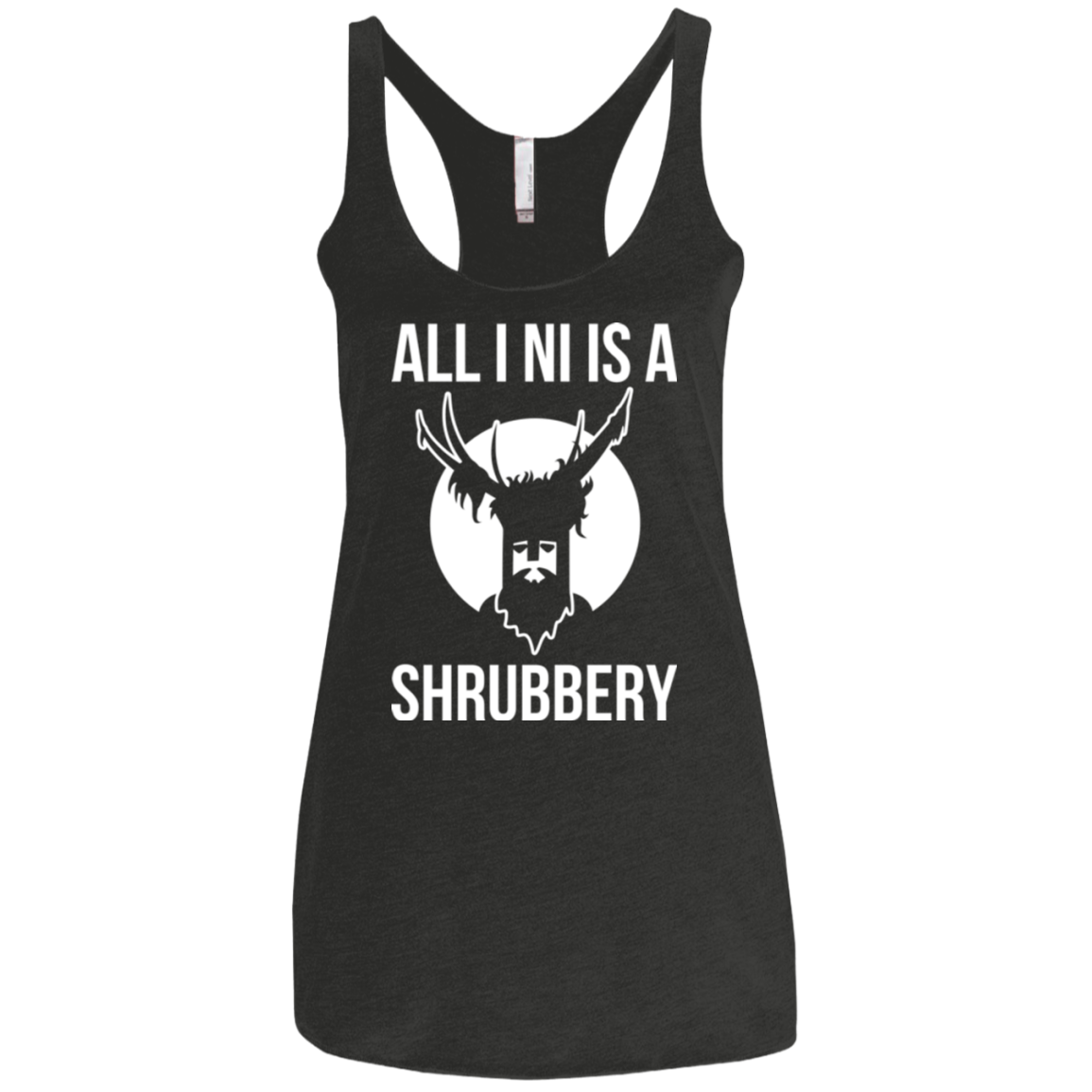 All I Ni Women's Triblend Racerback Tank