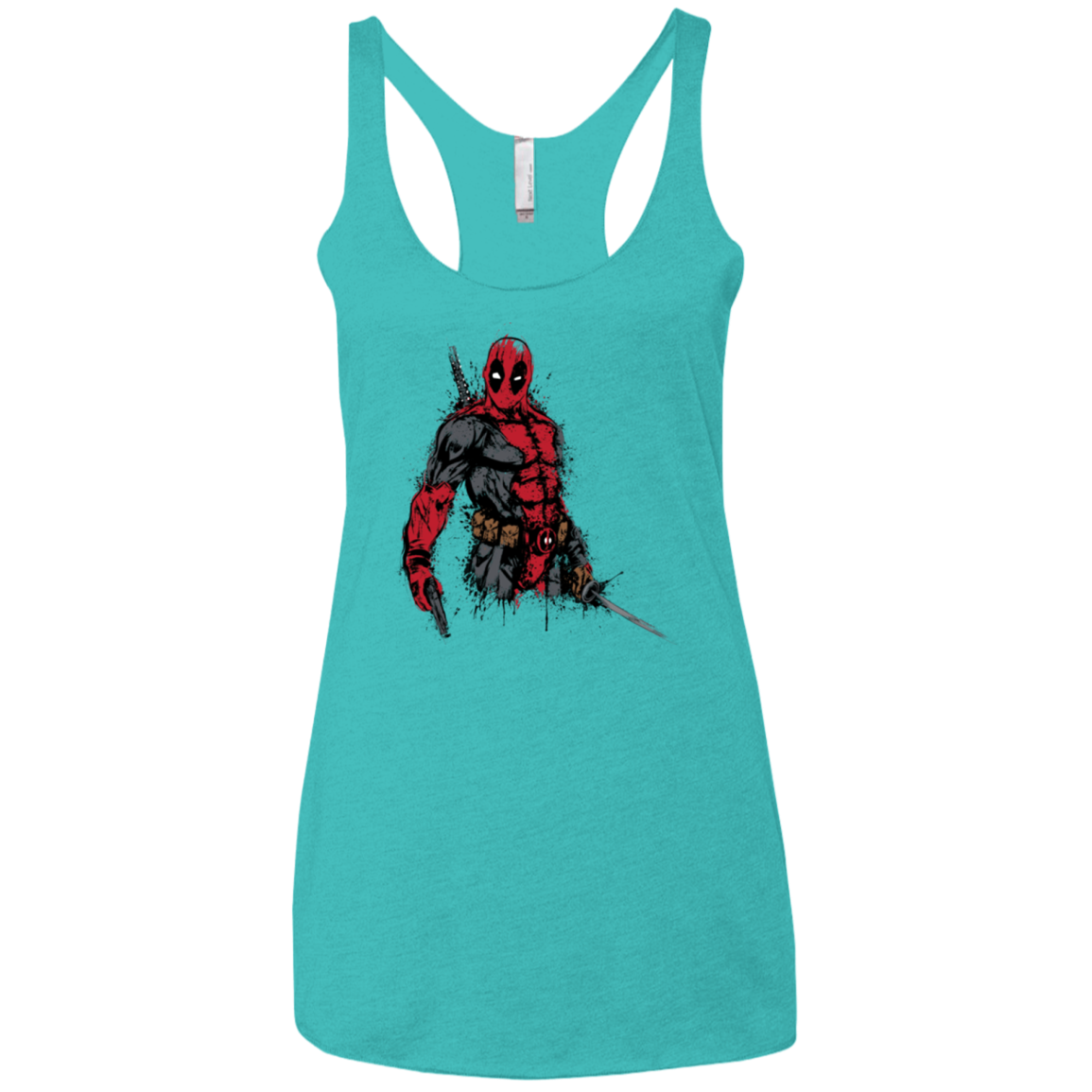 The Merc (2) Women's Triblend Racerback Tank