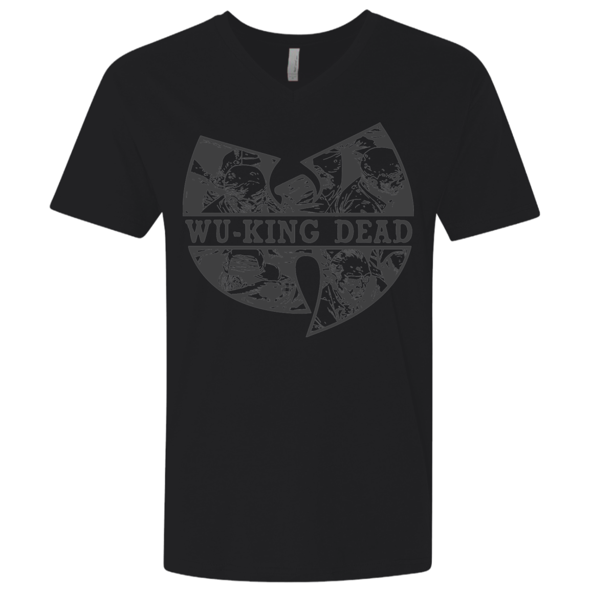 WU KING DEAD Men's Premium V-Neck