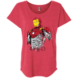 Ironman - Mark XLVII Armor Triblend Dolman Sleeve