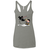 Darkness Falls Women's Triblend Racerback Tank