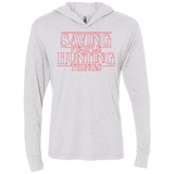 Supernatural Things Triblend Long Sleeve Hoodie Tee
