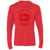 Tyrannosaurus Triblend Long Sleeve Hoodie Tee