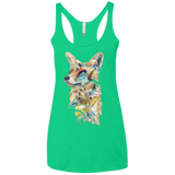 Heroes of Lylat Star Fox Women's Triblend Racerback Tank