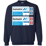 Red or Blue Crewneck Sweatshirt