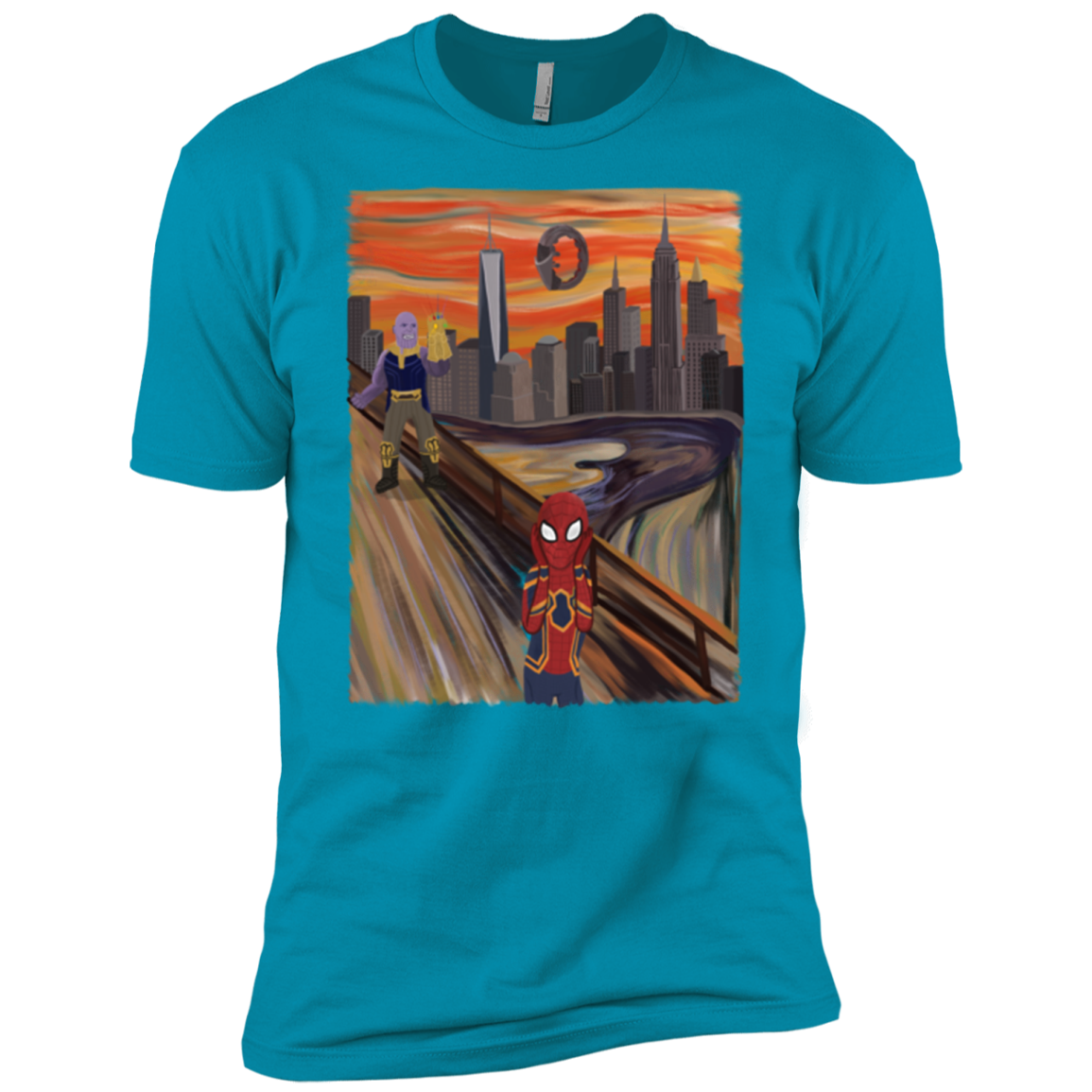 Spider Scream Men's Premium T-Shirt