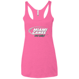 Miami Dilly Dilly Women's Triblend Racerback Tank