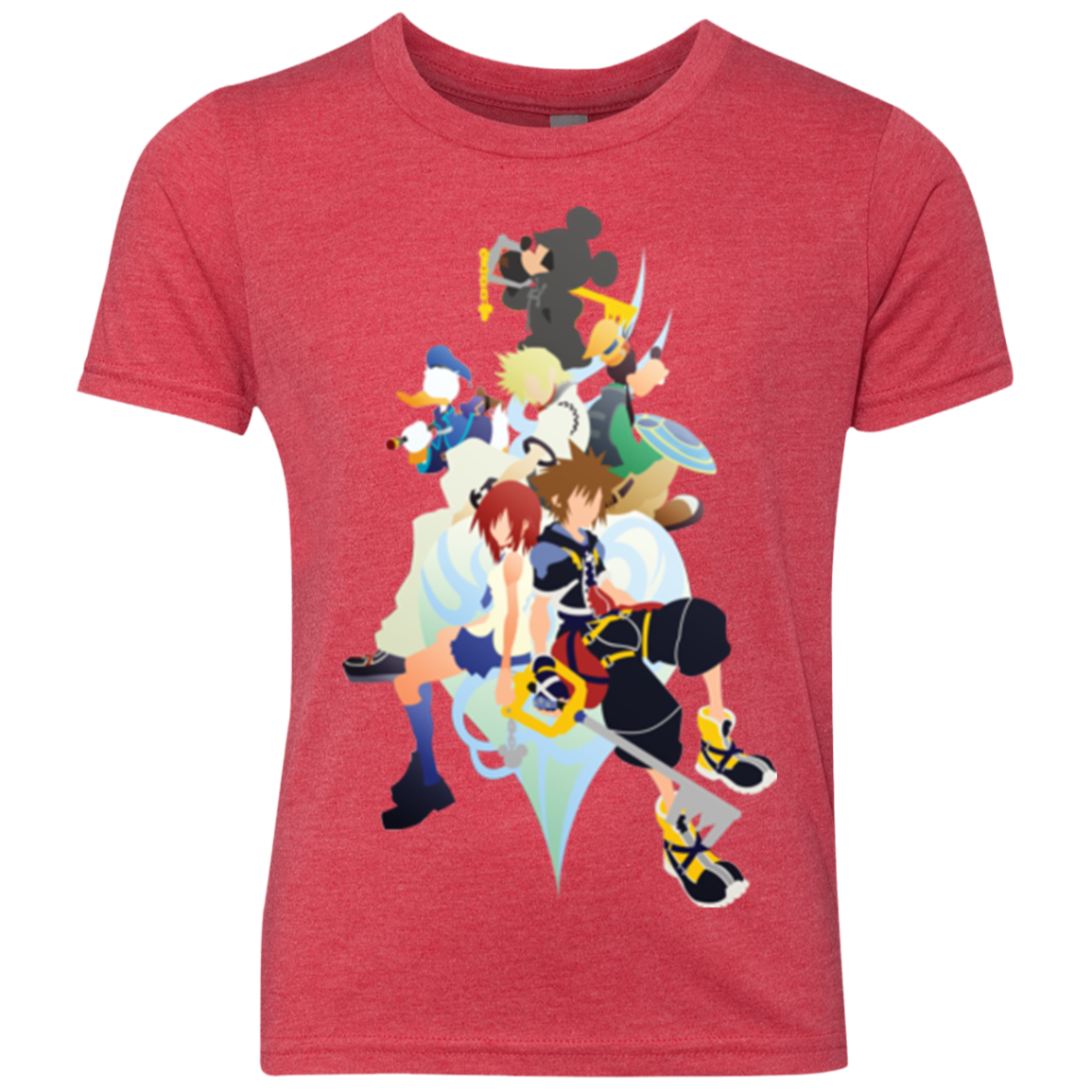 Kingdom Hearts Youth Triblend T-Shirt