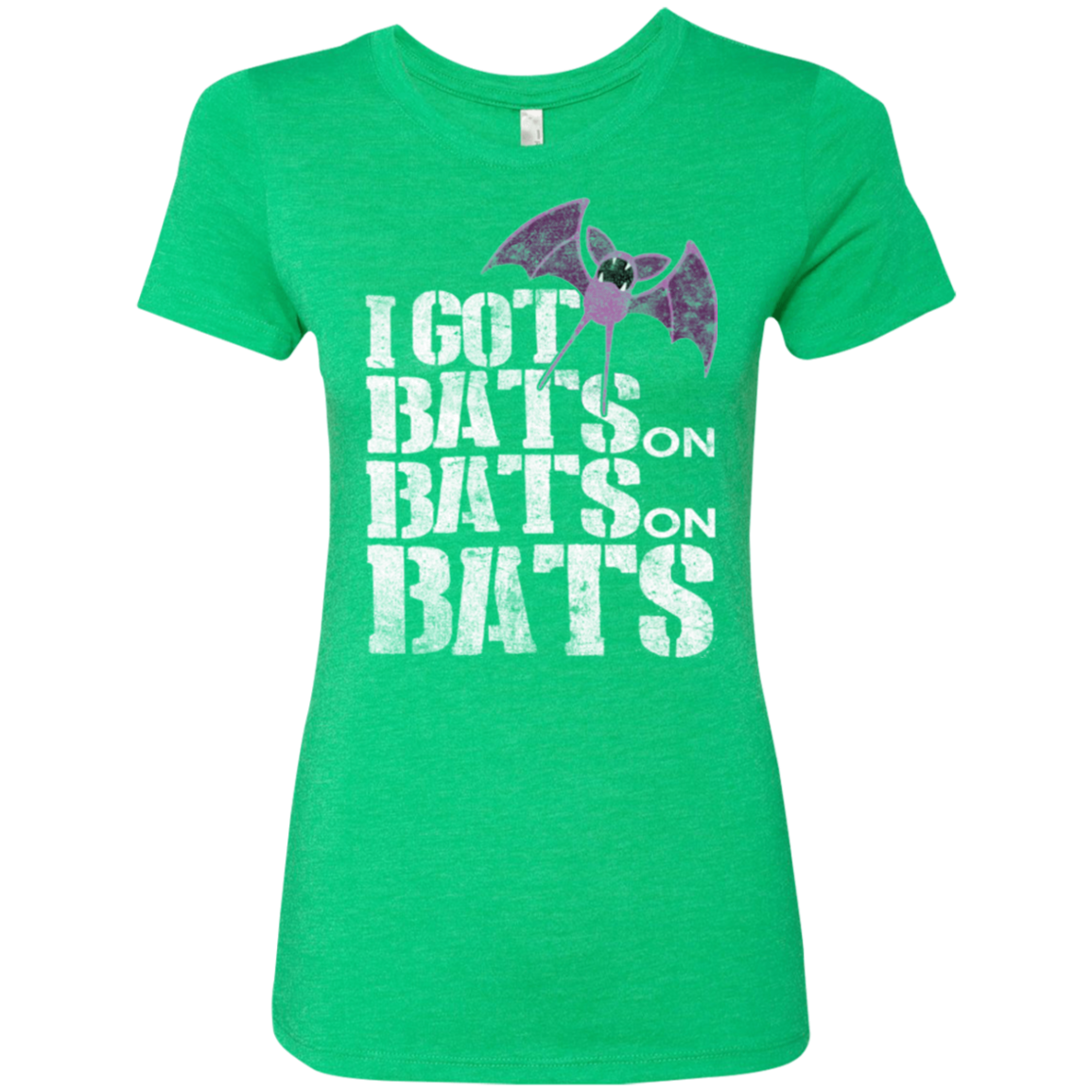 Bats on Bats on Bats Women's Triblend T-Shirt