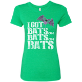 Bats on Bats on Bats Women's Triblend T-Shirt