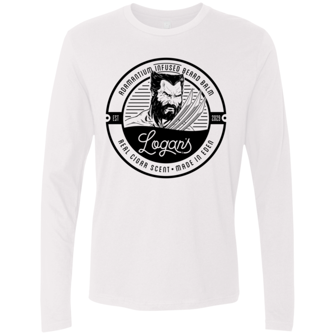 Logans Beard Balm Men's Premium Long Sleeve