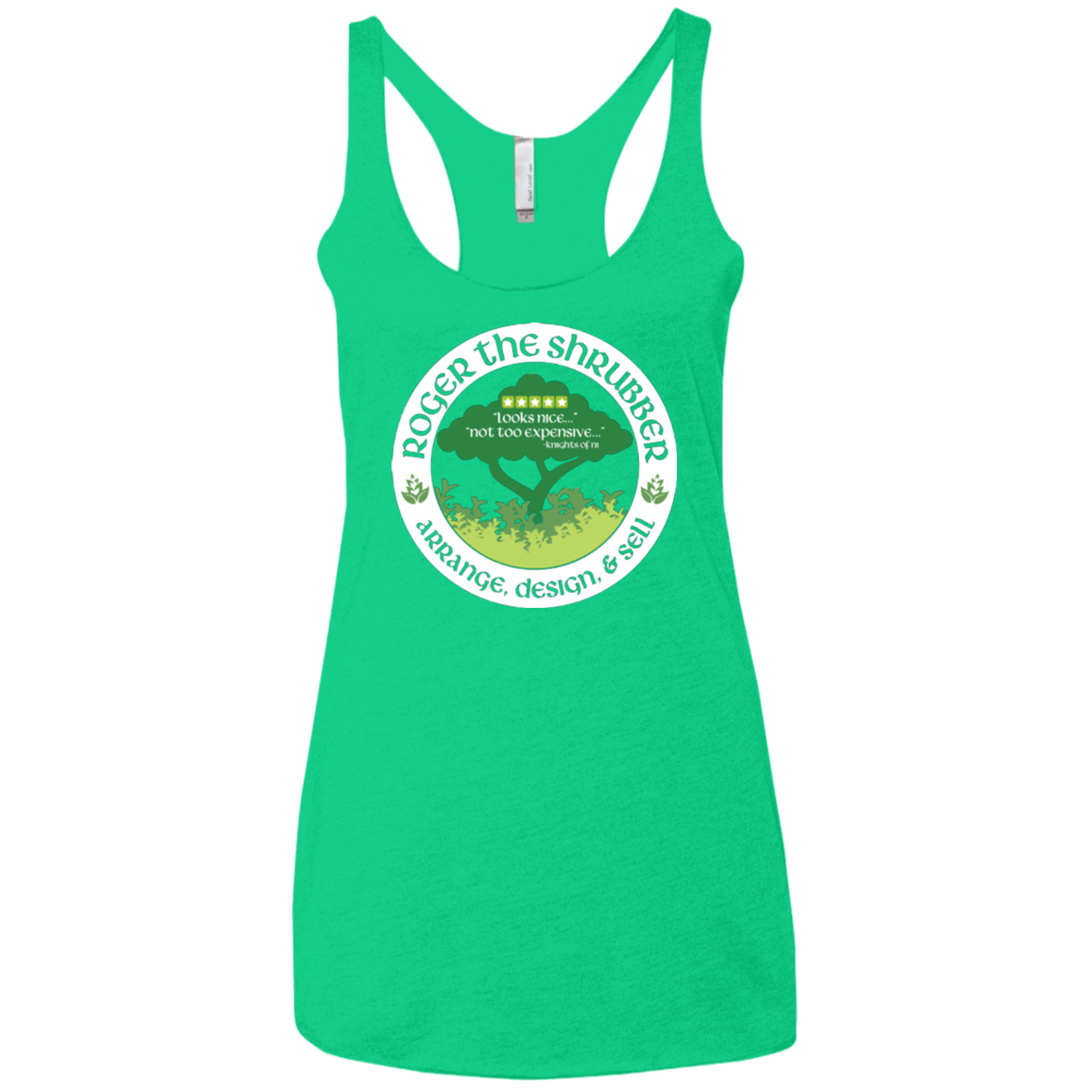 Roger Women's Triblend Racerback Tank