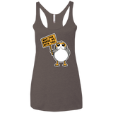 May The Porgs Be With You Women's Triblend Racerback Tank