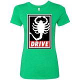 Obey and drive Women's Triblend T-Shirt