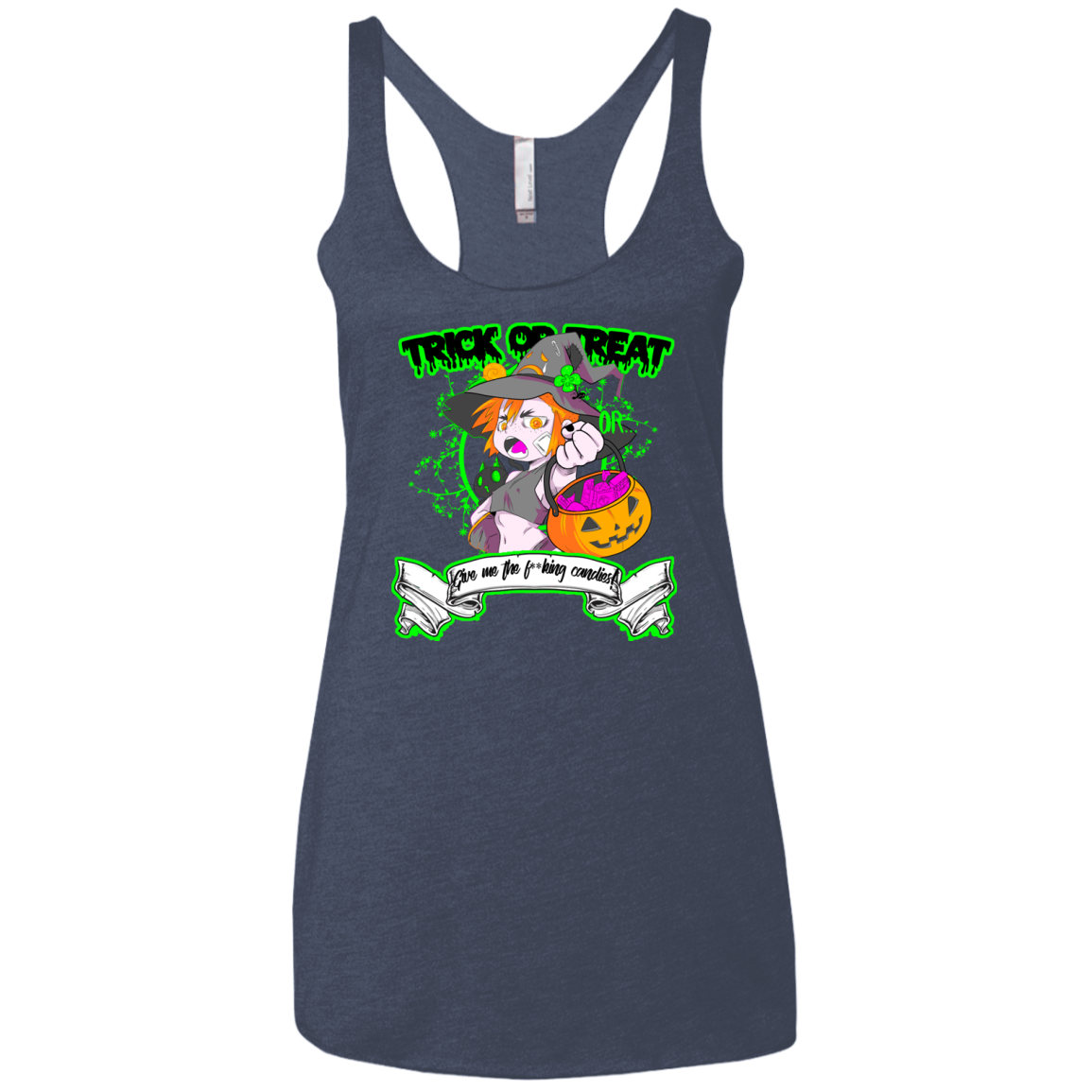 Give me the Candies Women's Triblend Racerback Tank