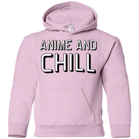 Anime and chill Youth Hoodie