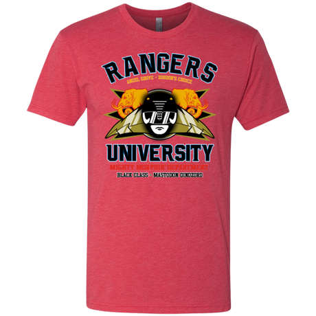 Rangers U Black Ranger Men's Triblend T-Shirt