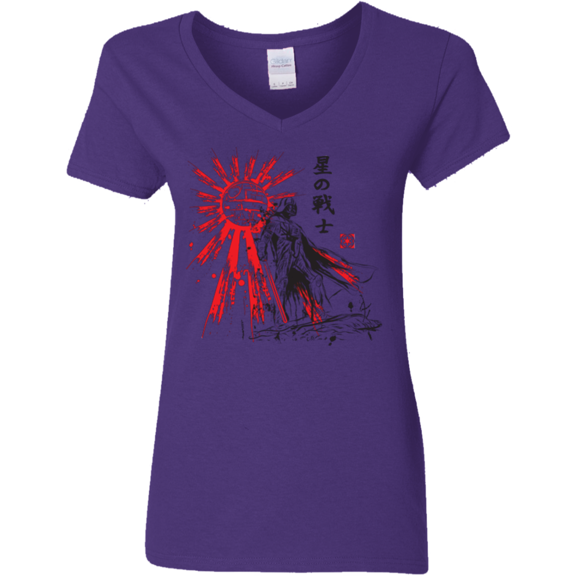 The Star Warrior Women's V-Neck T-Shirt