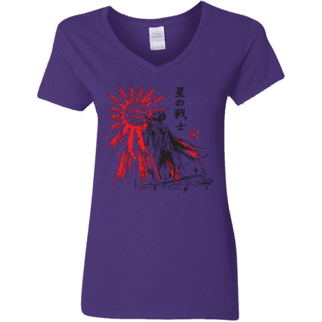 The Star Warrior Women's V-Neck T-Shirt