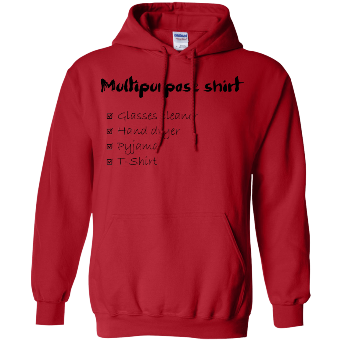 Multipurpose Shirt Pullover Hoodie