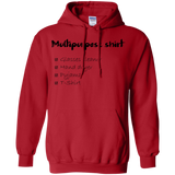 Multipurpose Shirt Pullover Hoodie