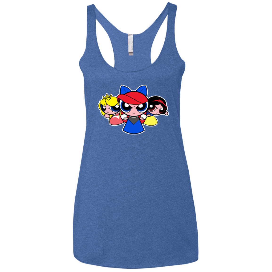 Princess Puff Girls Women's Triblend Racerback Tank
