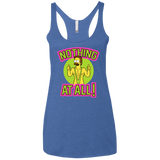 Nothing At All Women's Triblend Racerback Tank
