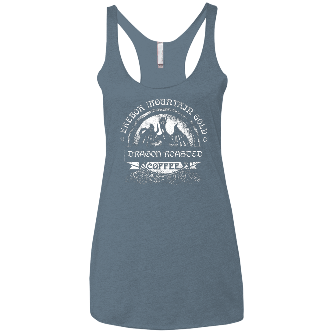 Erebor Coffee Women's Triblend Racerback Tank