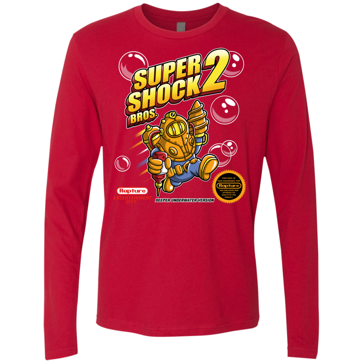 Super Shock Bros 2 Men's Premium Long Sleeve